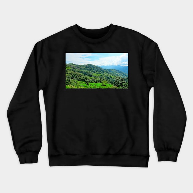 Lolo Village Bao Lac, Vietnam Crewneck Sweatshirt by franck380